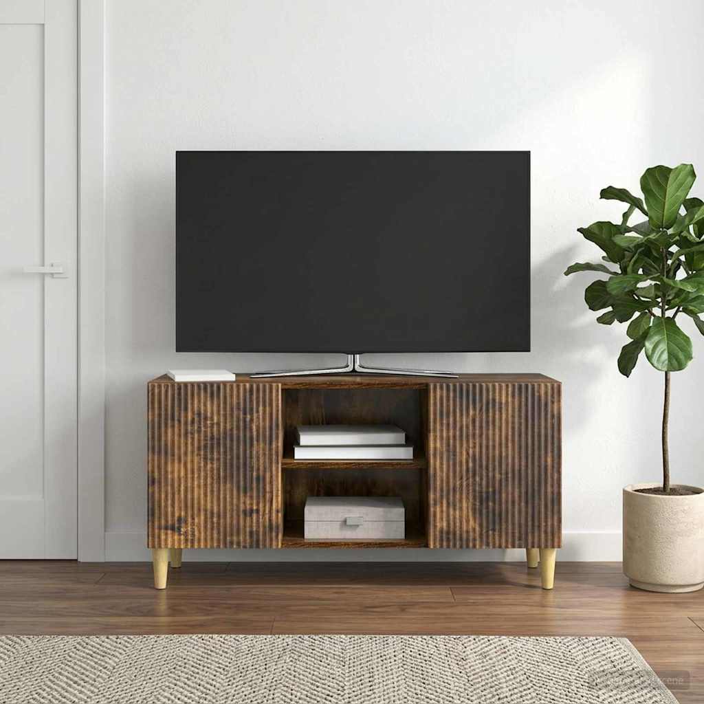 Televizoriaus spintelė Dūminio ąžuolo 102 x 34,5 x 50 cm