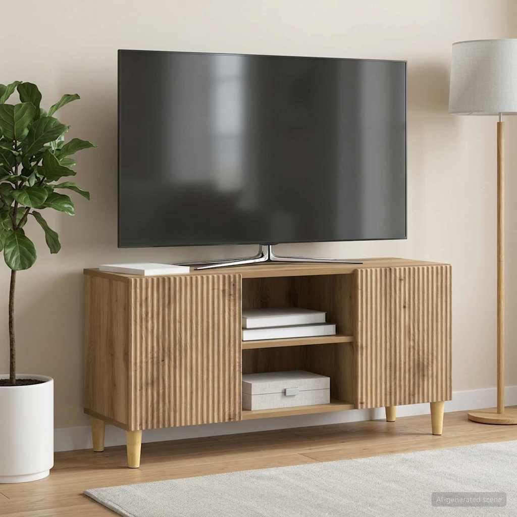 Televizoriaus spintelė Artisano ąžuolo 102 x 34,5 x 50 cm