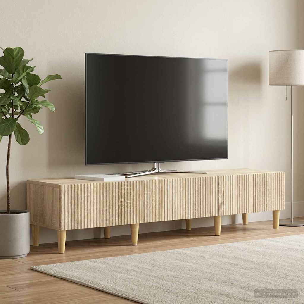 TV skapītis, Sonoma ozols, 147 x 34,5 x 30 cm