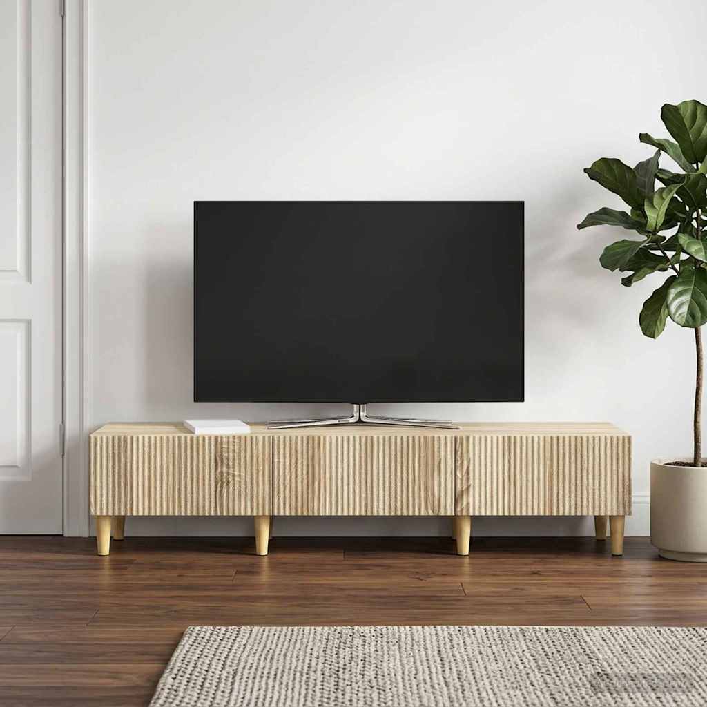 TV skapītis, Sonoma ozols, 147 x 34,5 x 30 cm