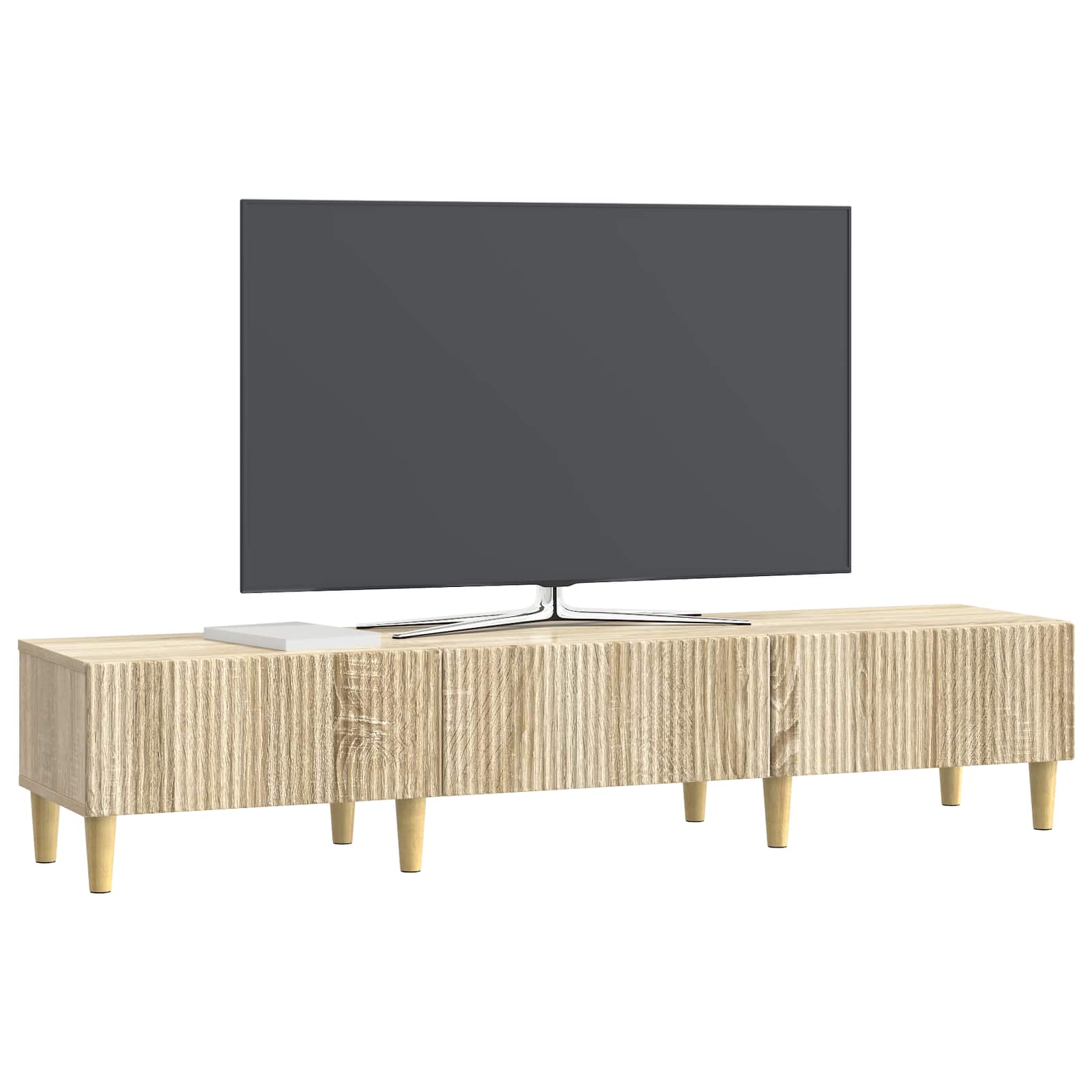 TV skapītis, Sonoma ozols, 147 x 34,5 x 30 cm