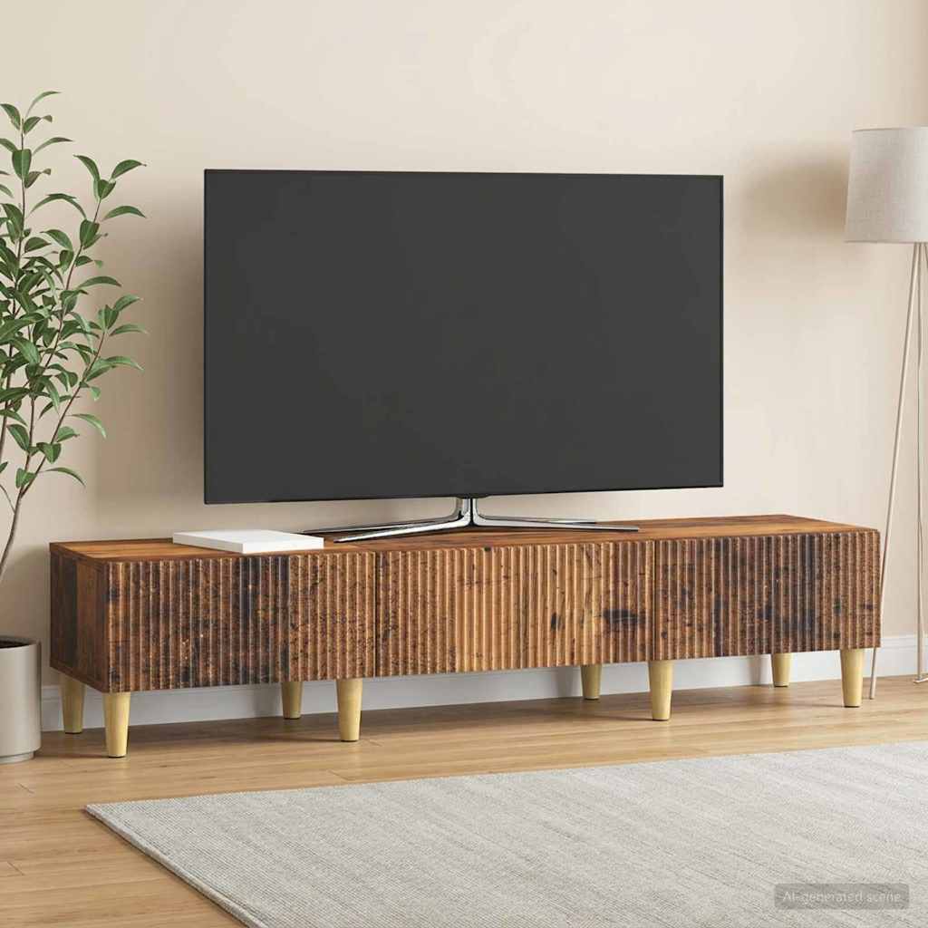 Televizora galdiņš Pārstrādāta koka 147 x 34,5 x 30 cm