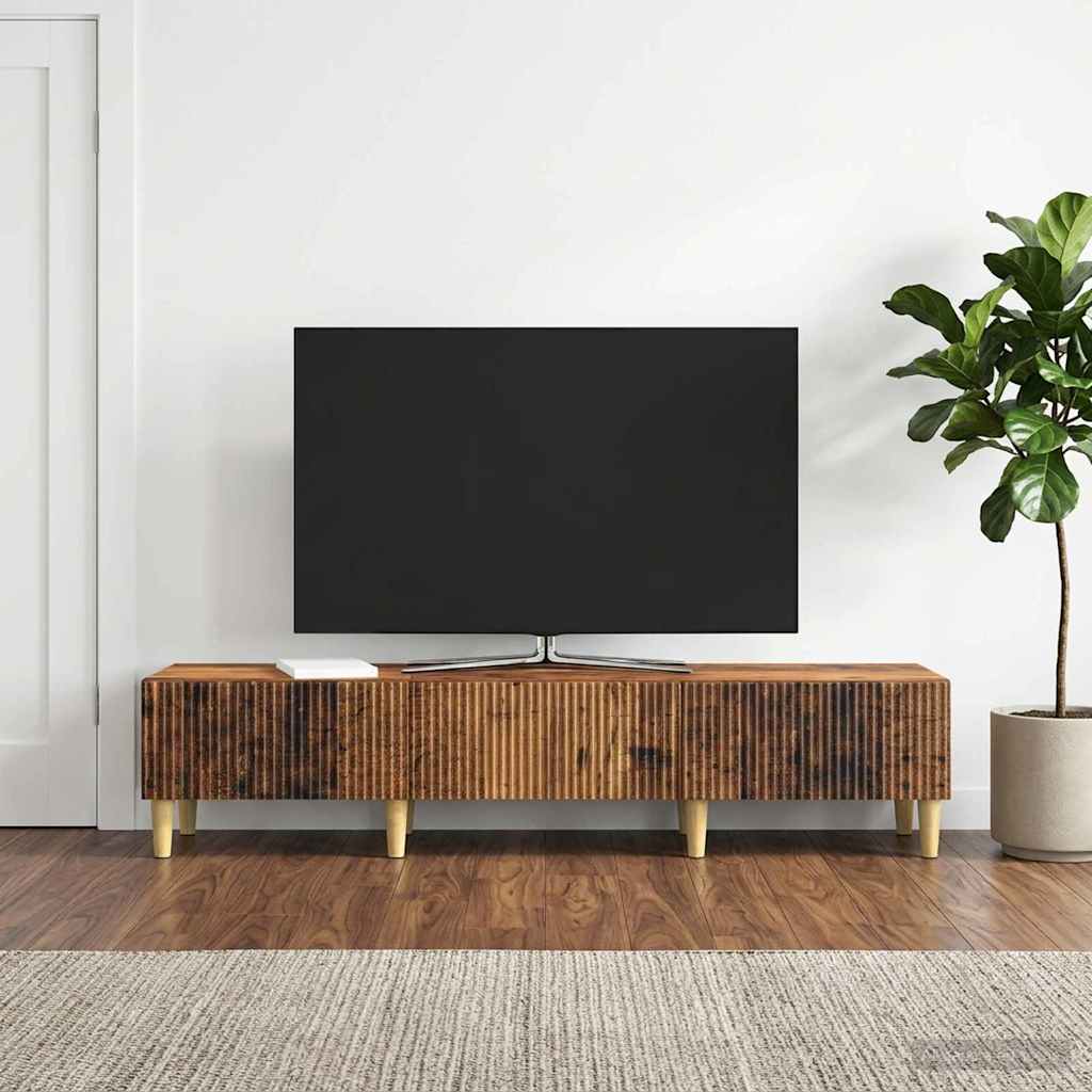 Televizora galdiņš Pārstrādāta koka 147 x 34,5 x 30 cm