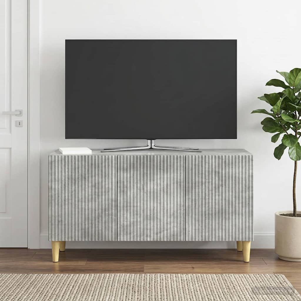 TV skapītis Betona pelēks 99 x 34,5 x 50 cm