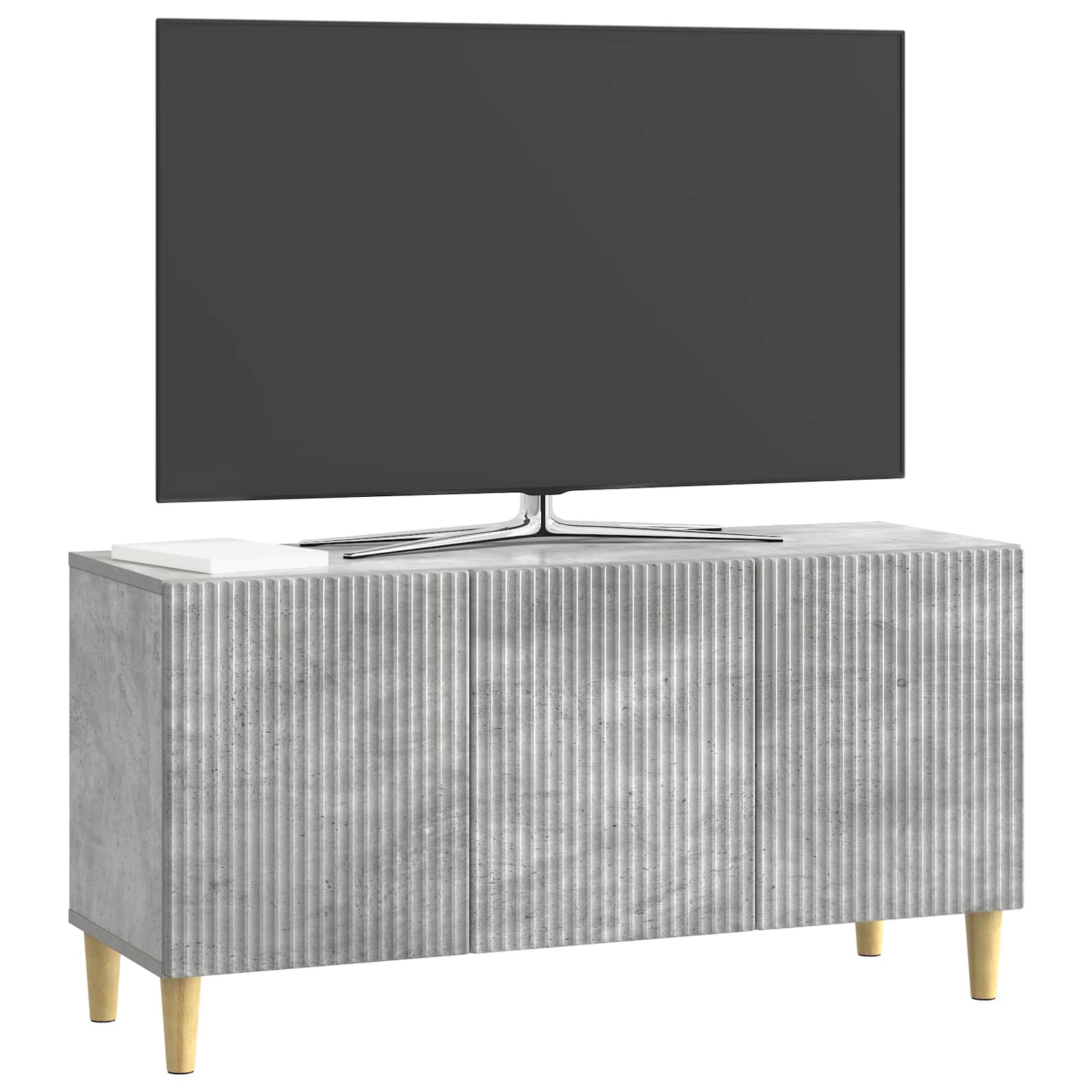 TV skapītis Betona pelēks 99 x 34,5 x 50 cm