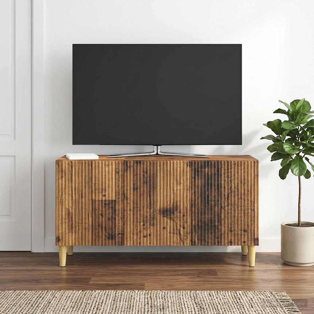 Televizora skapītis Novecota koka 99 x 34,5 x 50 cm