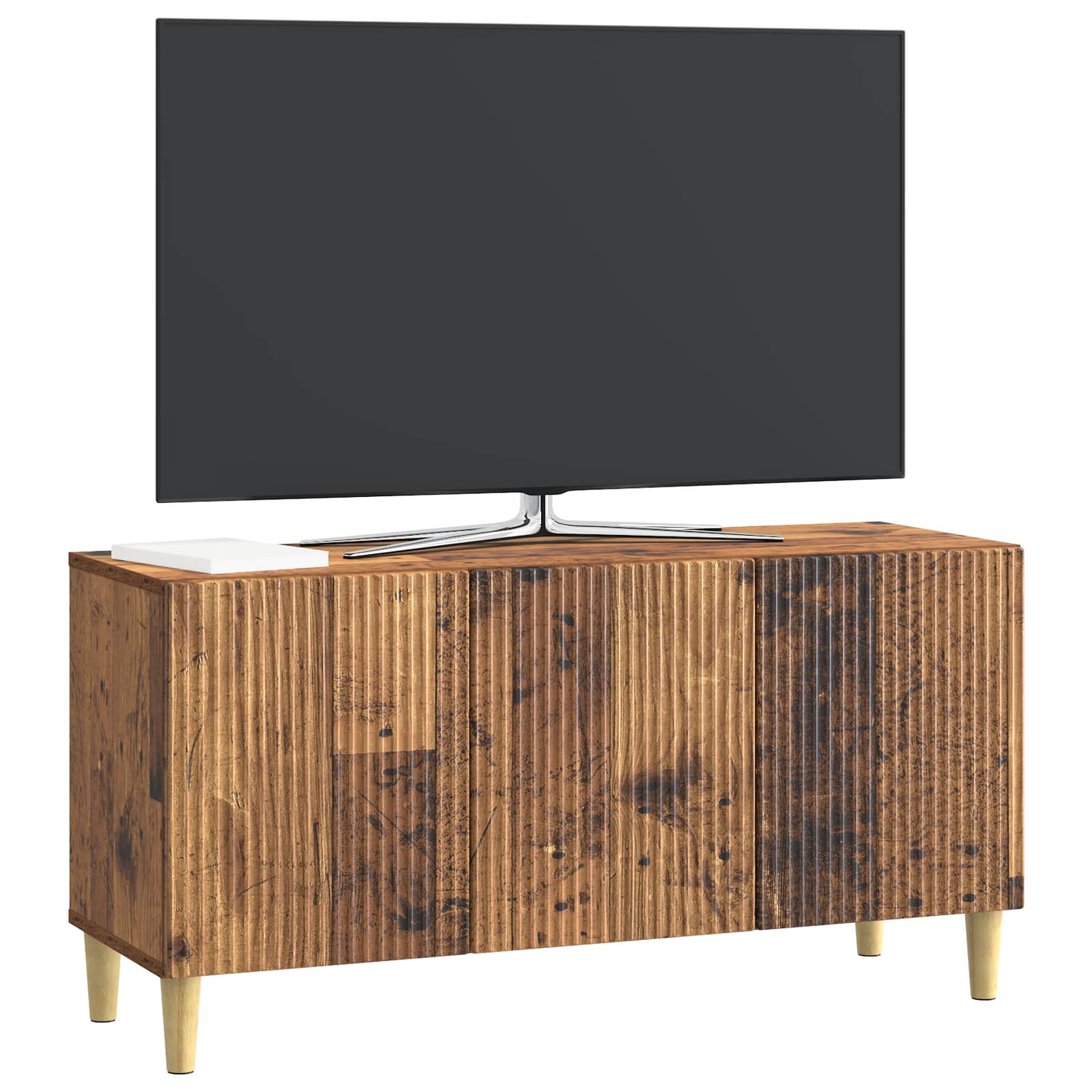 Televizora skapītis Novecota koka 99 x 34,5 x 50 cm