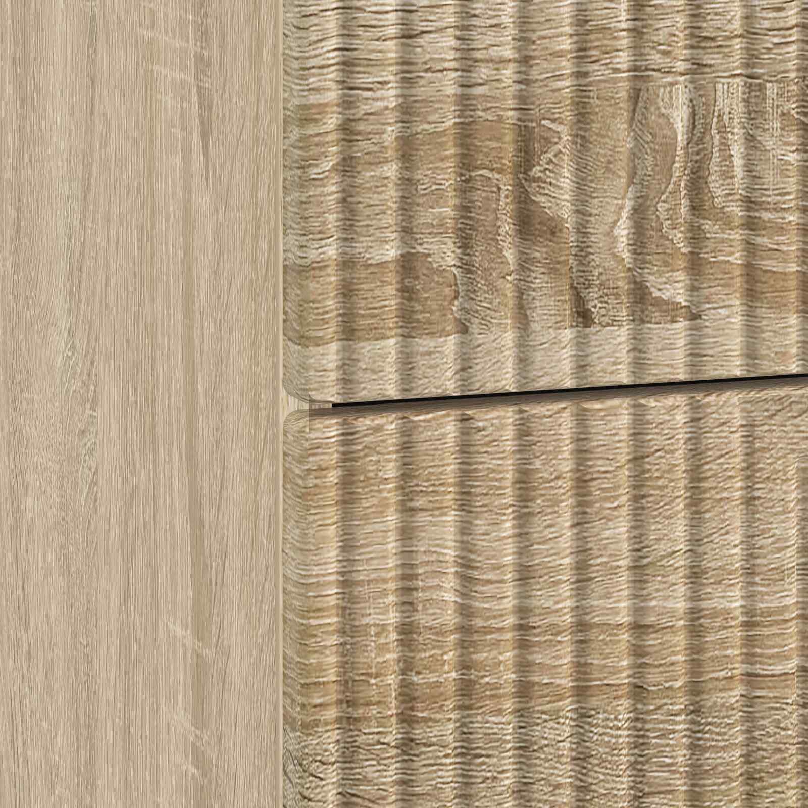 Šalia lovos spintelė 2 pcs Sonoma ąžuolas 43 x 34,5 x 47,5 cm
