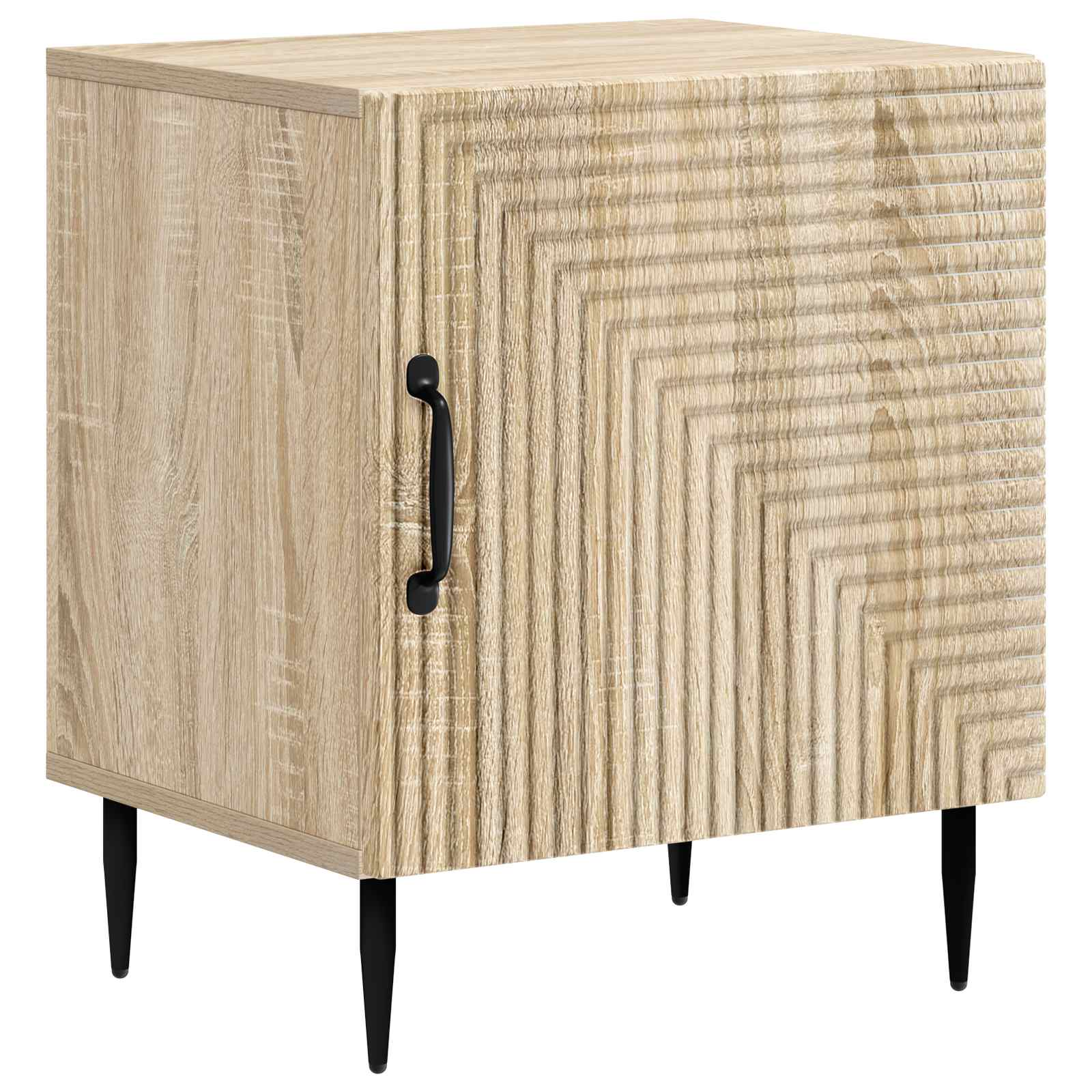 Šalia lovos spintelė 2 pcs Sonoma ąžuolas 43 x 34,5 x 50 cm