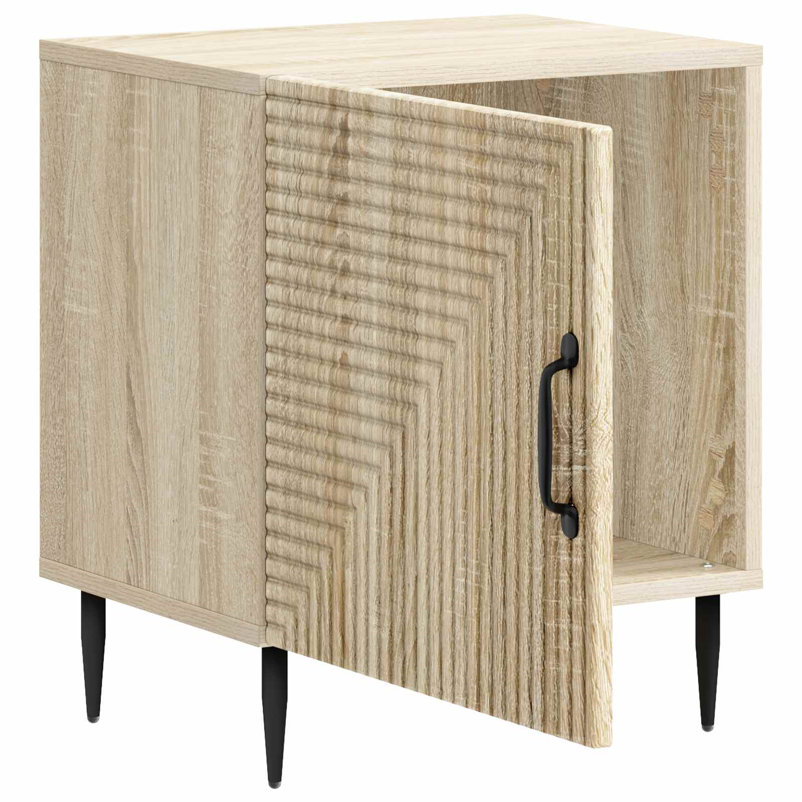 Šalia lovos spintelė 2 pcs Sonoma ąžuolas 43 x 34,5 x 50 cm