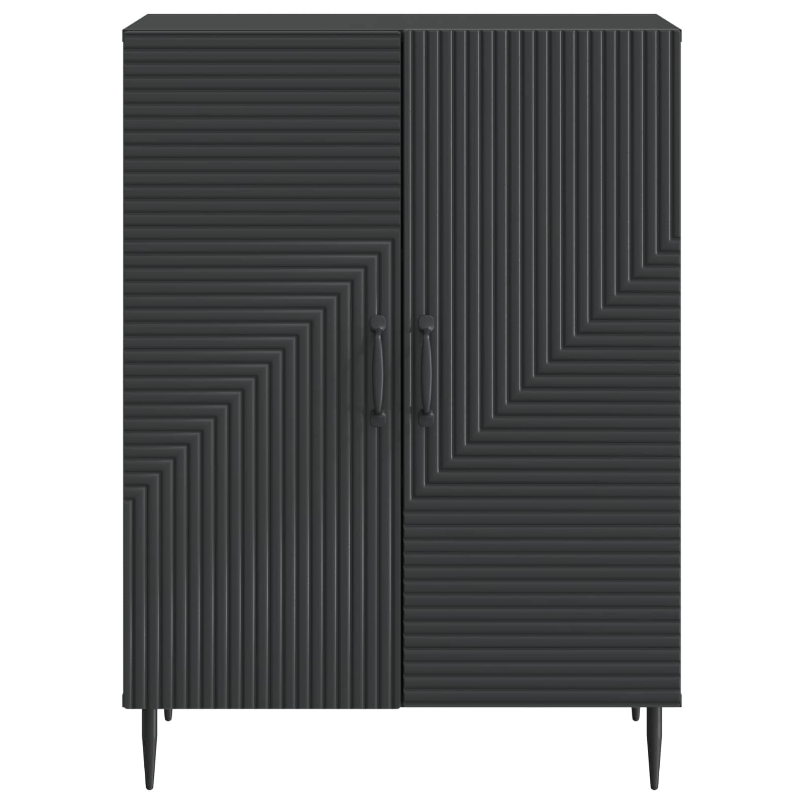Kabalas Juoda 66 x 34,5 x 89,5 cm Apdirbta mediena