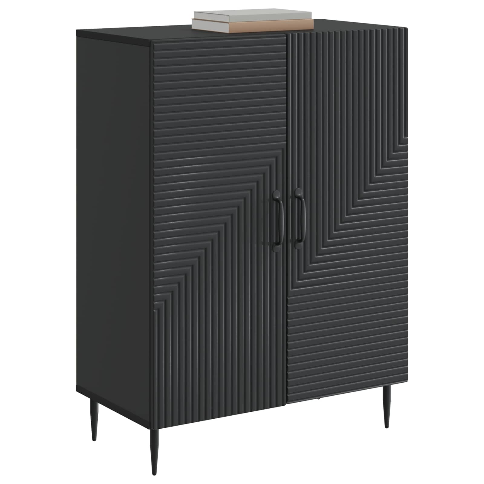 Kabalas Juoda 66 x 34,5 x 89,5 cm Apdirbta mediena