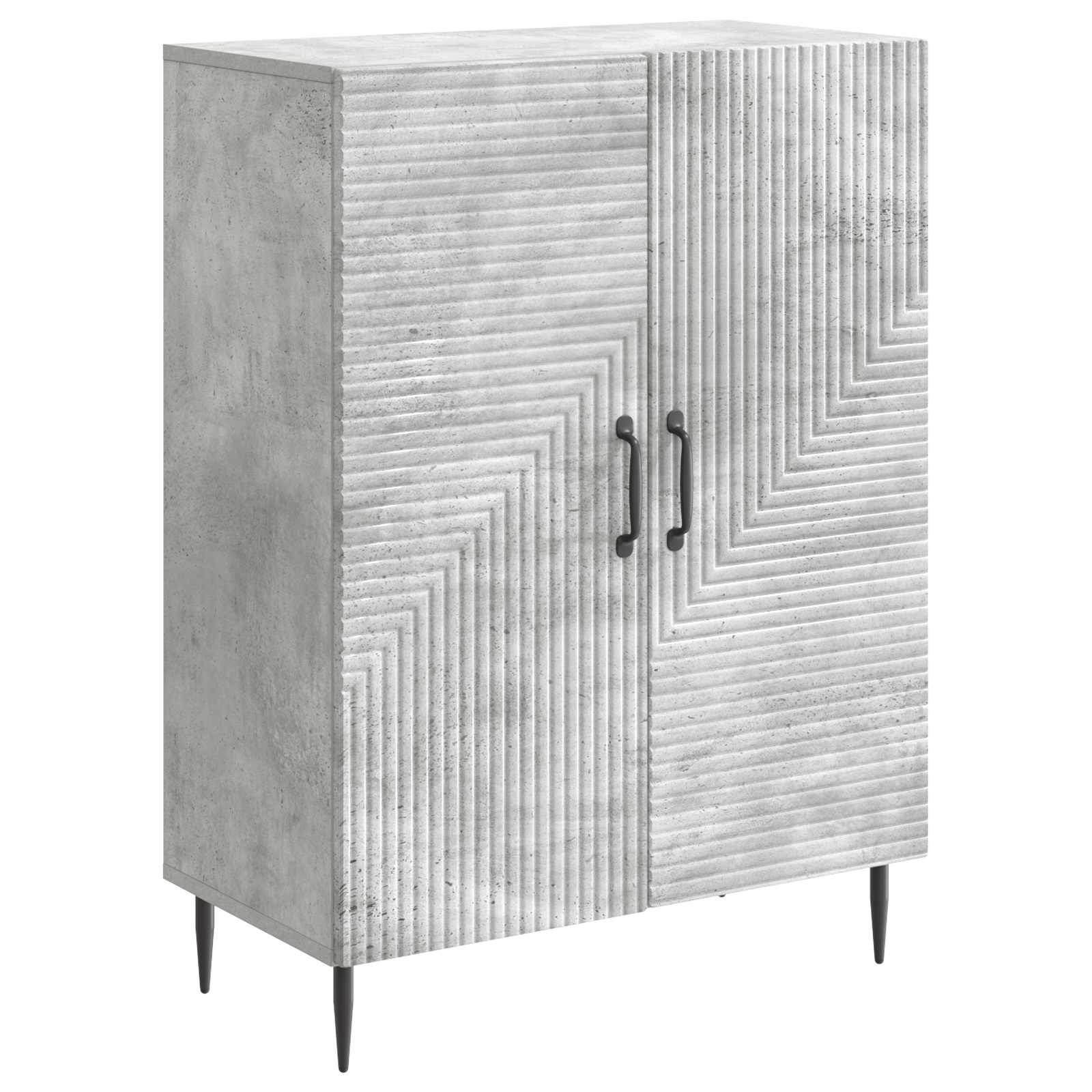 Kabalas Betono pilka 66 x 34,5 x 89,5 cm Apdirbta mediena