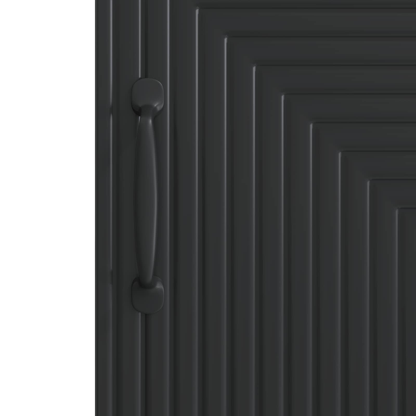 Kumode Melna 33 x 34,5 x 89,5 cm Apstrādāta koksne