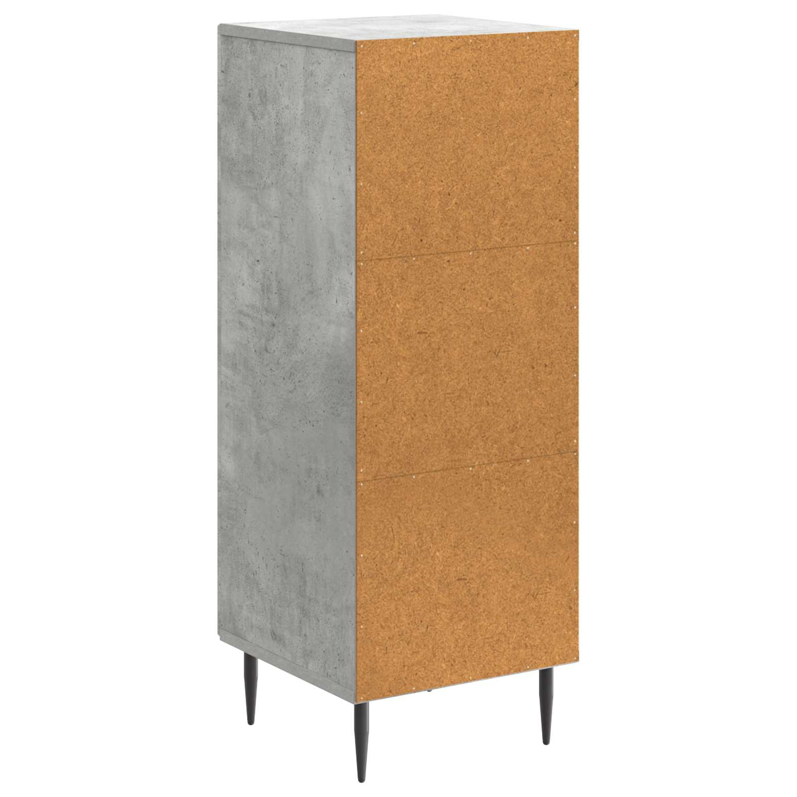 Kabalas Betona pelēks 33 x 34,5 x 89,5 cm Apstrādāta koksne