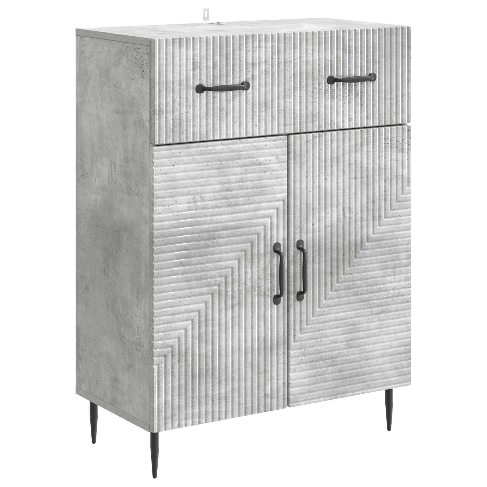 Kabalas Betono pilka 66 x 34,5 x 89,5 cm Apdirbta mediena