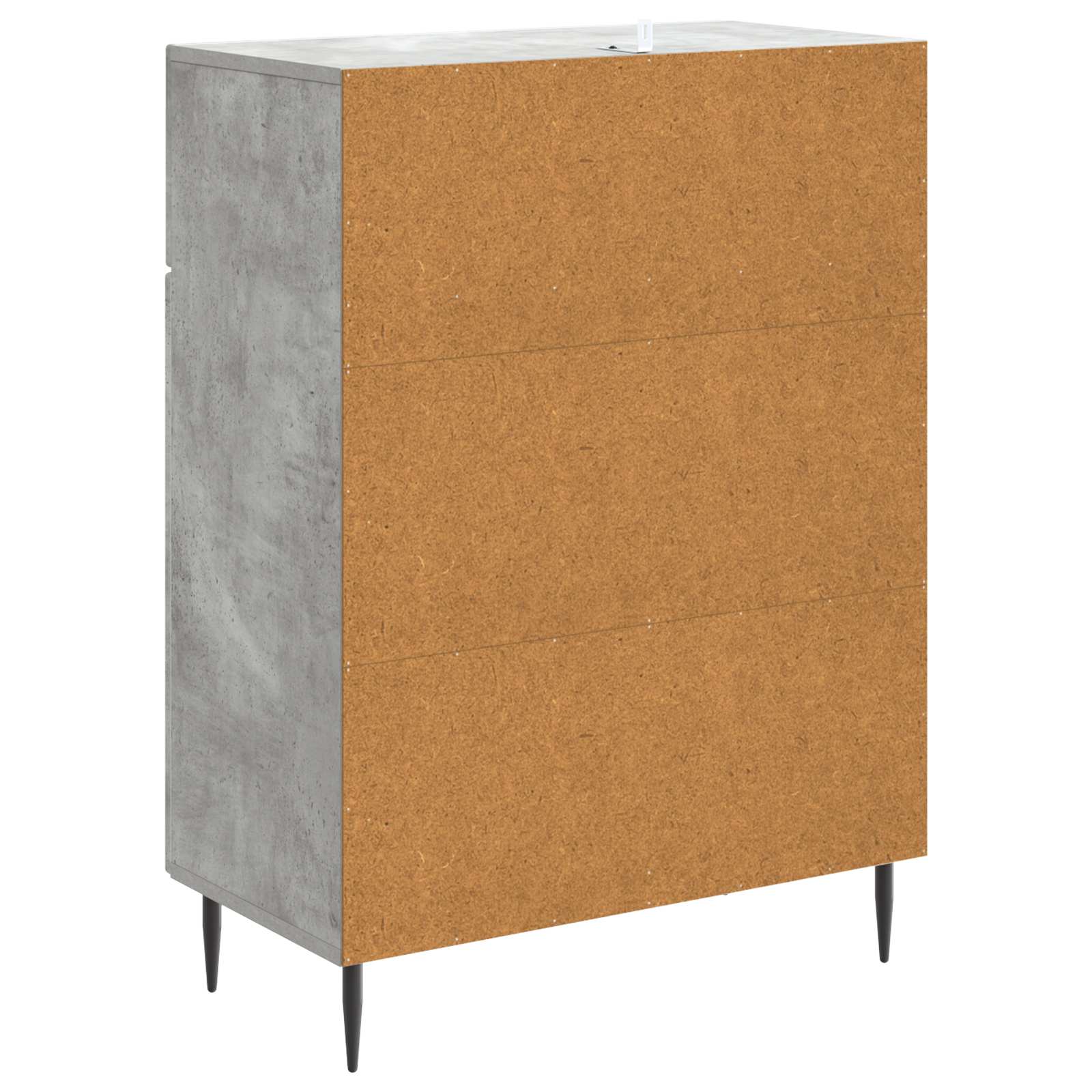 Kabalas Betono pilka 66 x 34,5 x 89,5 cm Apdirbta mediena