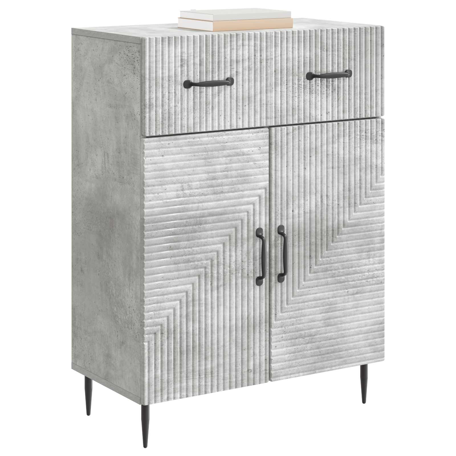 Kabalas Betono pilka 66 x 34,5 x 89,5 cm Apdirbta mediena