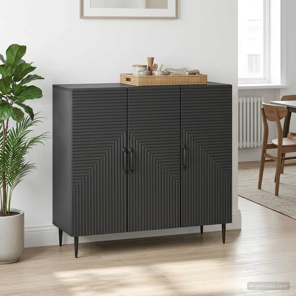 Kabalas Juoda 89 x 34,5 x 80 cm Apdirbta mediena