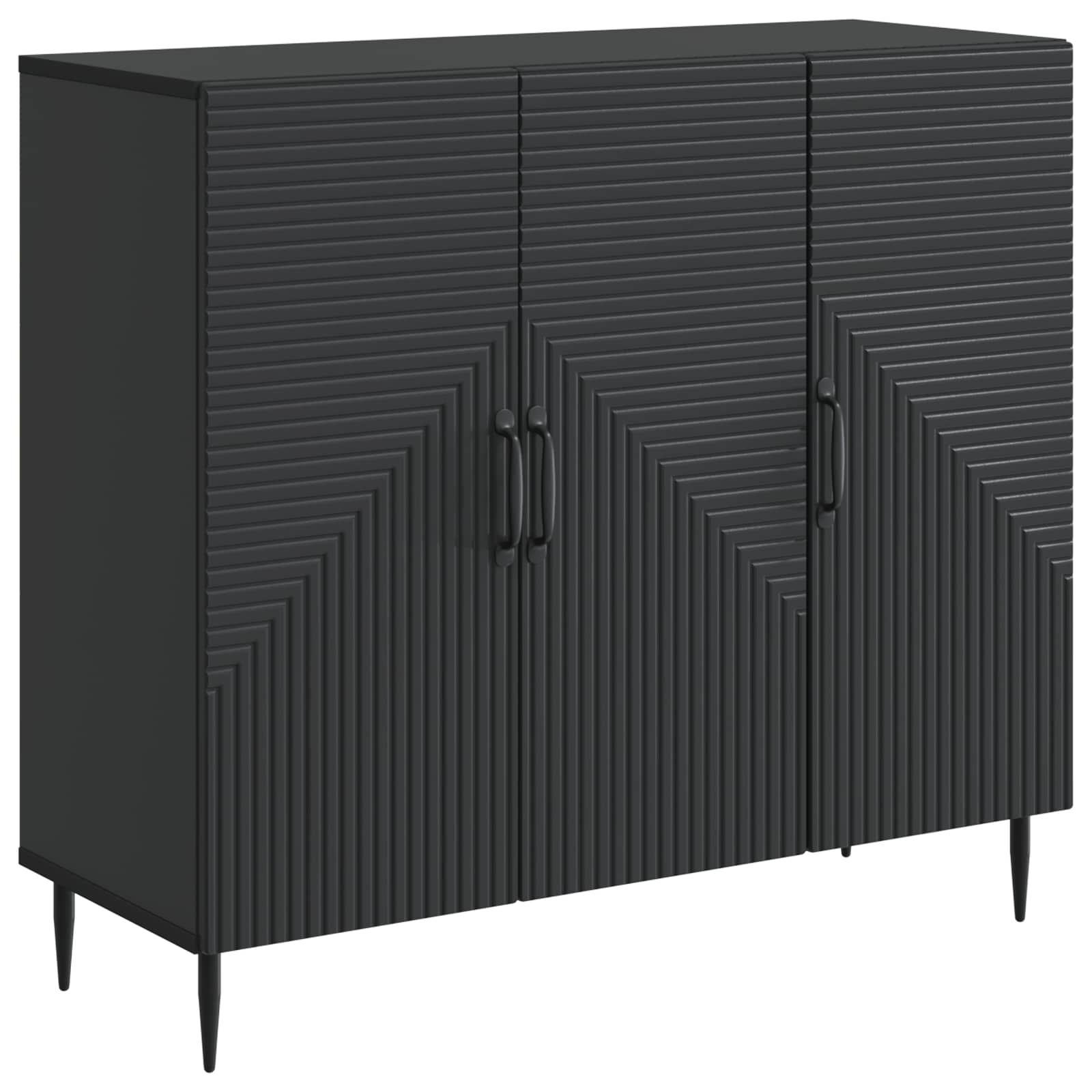 Kabalas Juoda 89 x 34,5 x 80 cm Apdirbta mediena