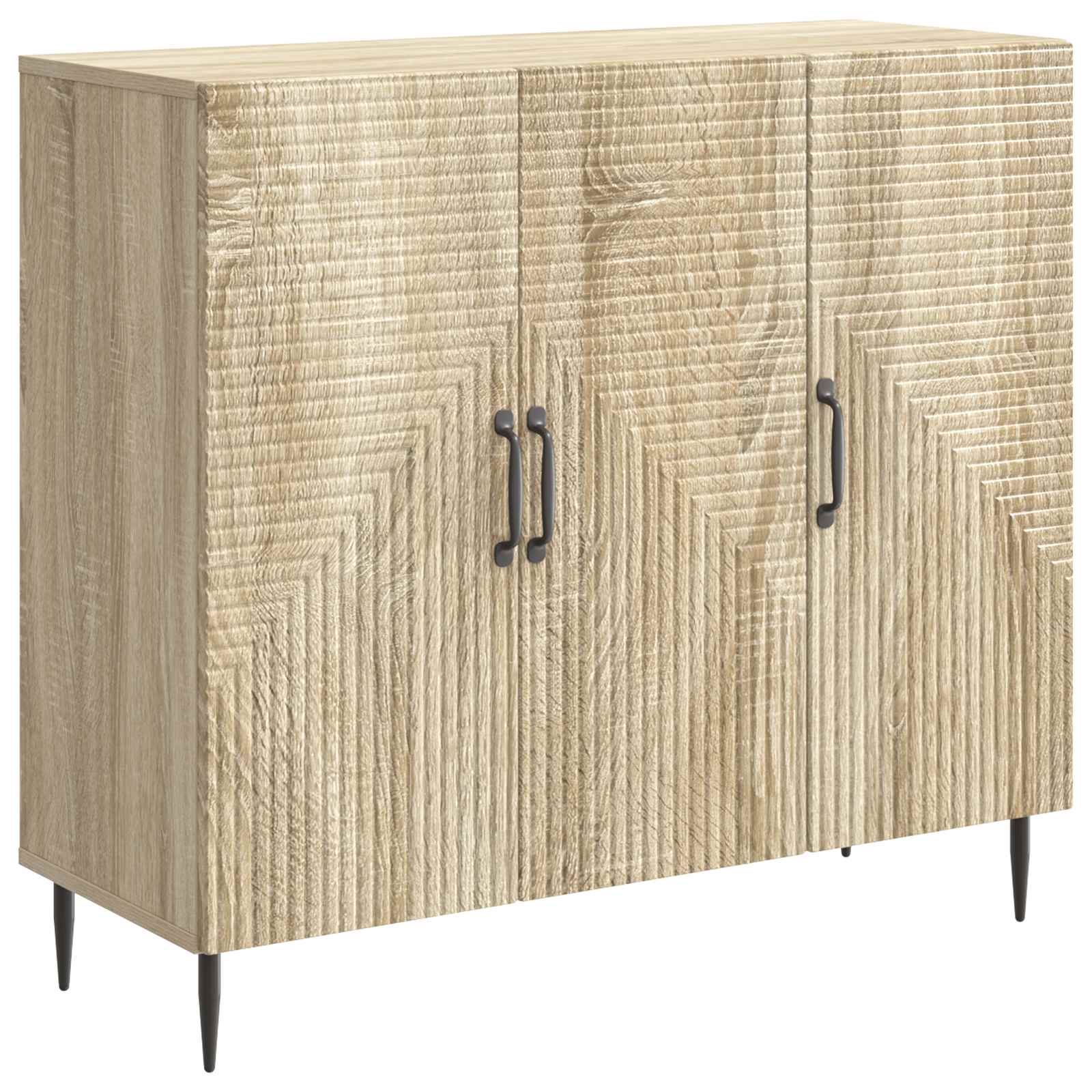 Kumode Sonoma ozols 89 x 34,5 x 80 cm, inženierijas koks