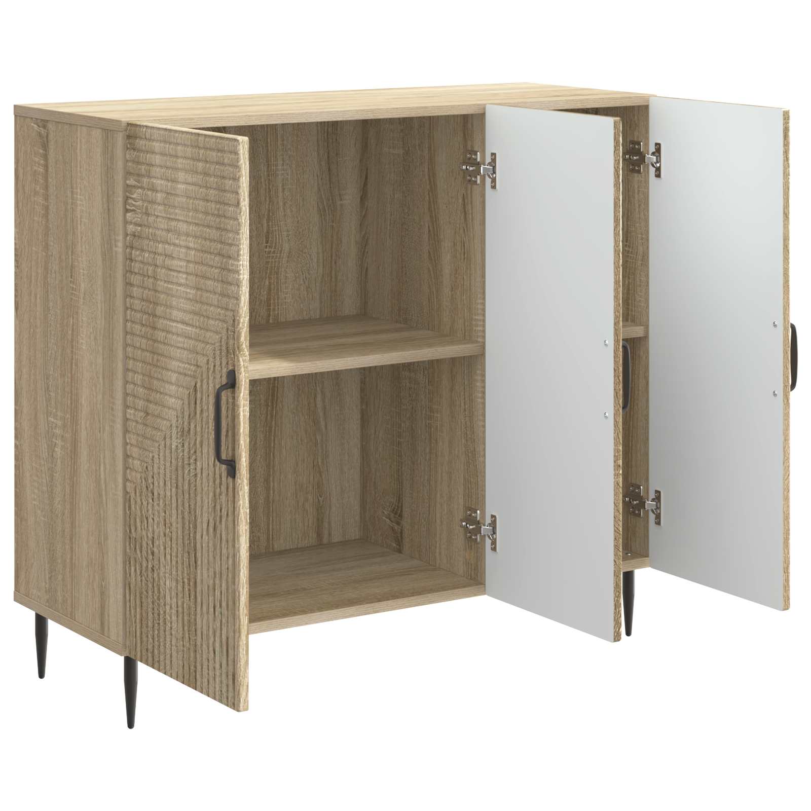 Kumode Sonoma ozols 89 x 34,5 x 80 cm, inženierijas koks