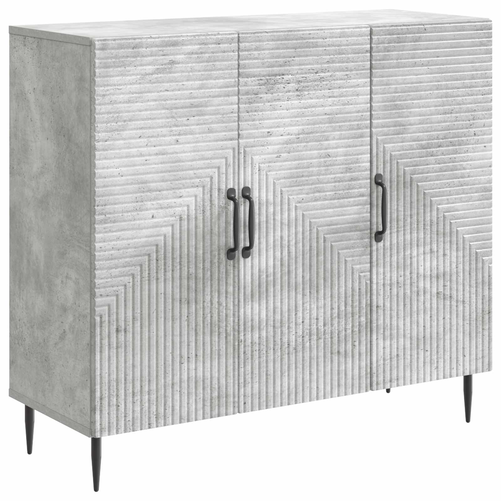 Kabalas Betona pelēks 89 x 34,5 x 80 cm Apstrādāta koksne