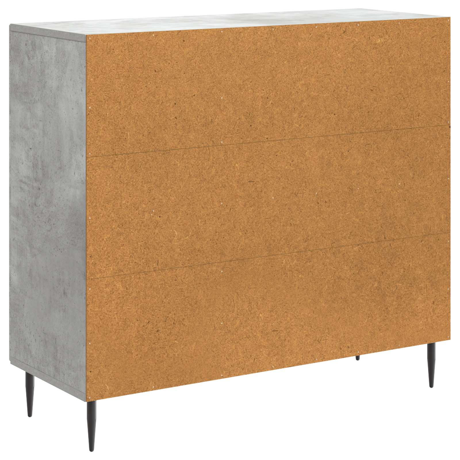 Kabalas Betona pelēks 89 x 34,5 x 80 cm Apstrādāta koksne