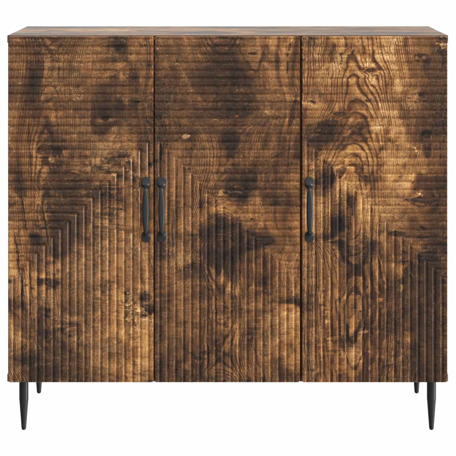 Kumode Dūmu ozols 89 x 34,5 x 80 cm Apstrādāta koksne