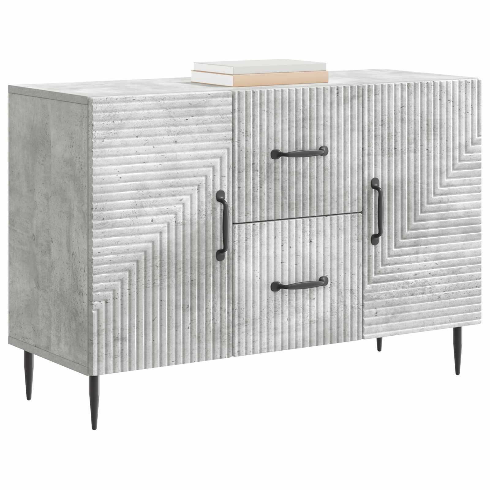 Kabalas Betono pilka 89 x 34,5 x 60 cm Apdirbta mediena