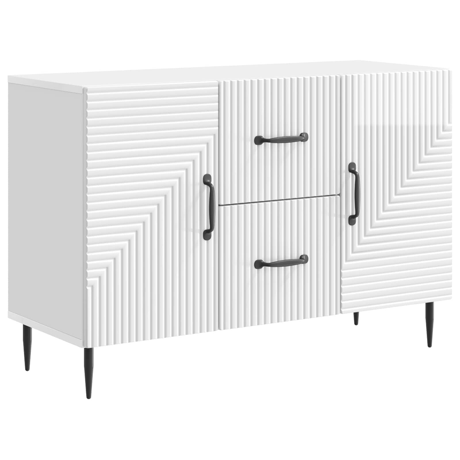 Kabalas Itin blizgi balta 89 x 34,5 x 60 cm Apdirbta mediena