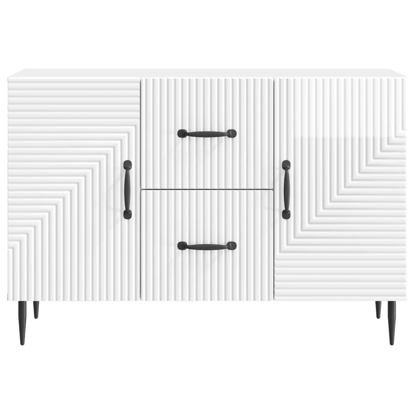 Kabalas Itin blizgi balta 89 x 34,5 x 60 cm Apdirbta mediena
