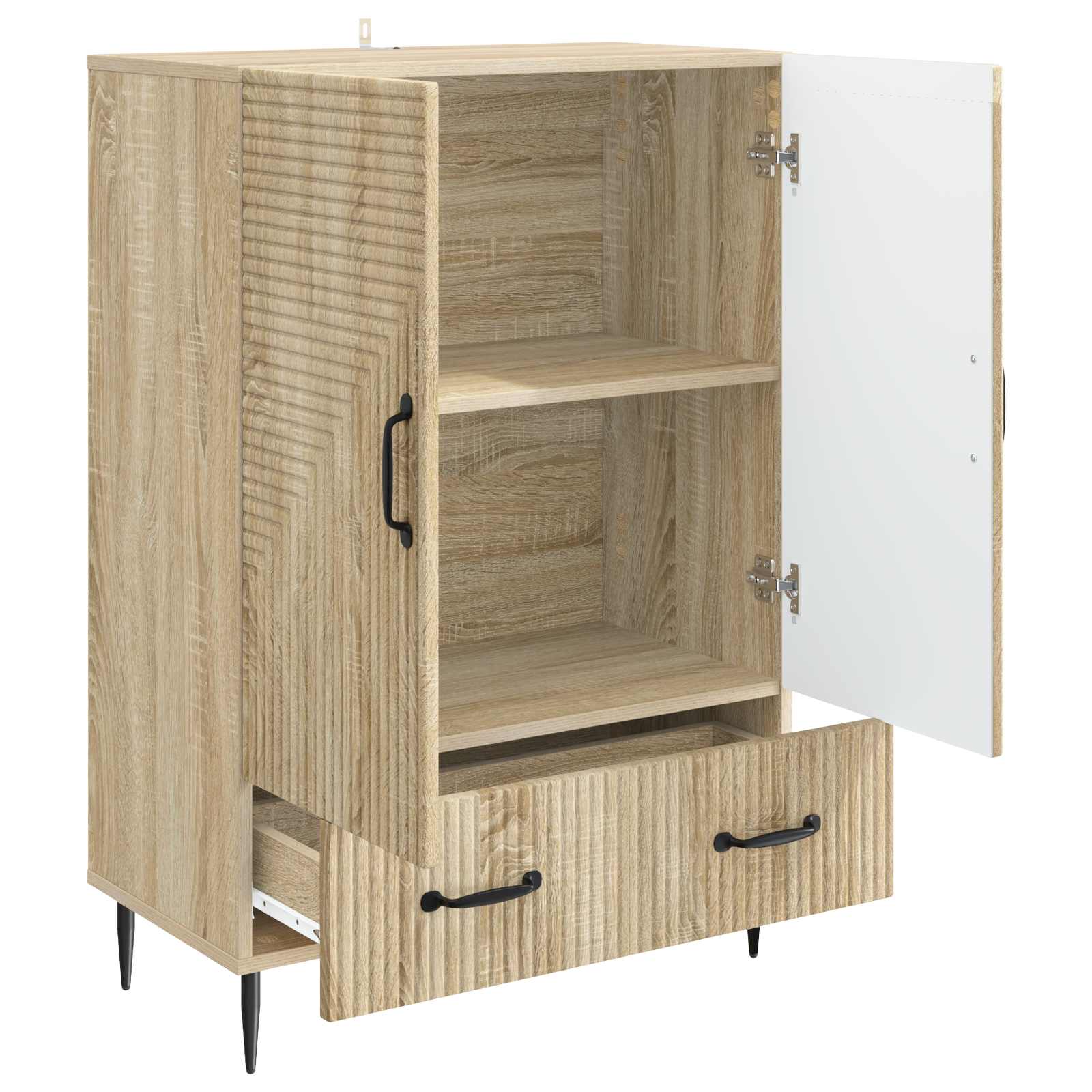 Kumode Ozols Sonoma 66 x 34,5 x 95 cm inženierijas koks