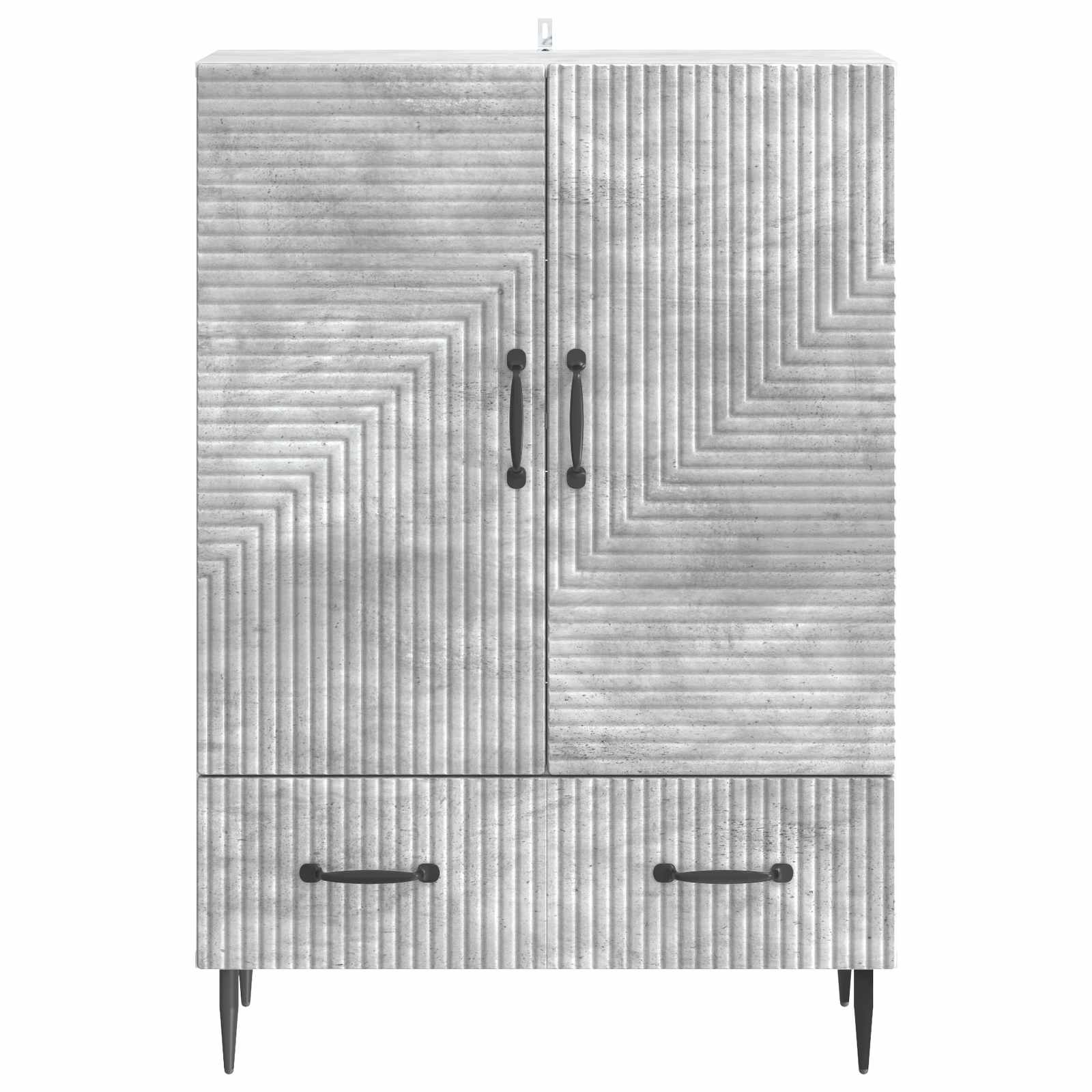 Kabalas Betono pilka 66 x 34,5 x 95 cm Apdirbta mediena