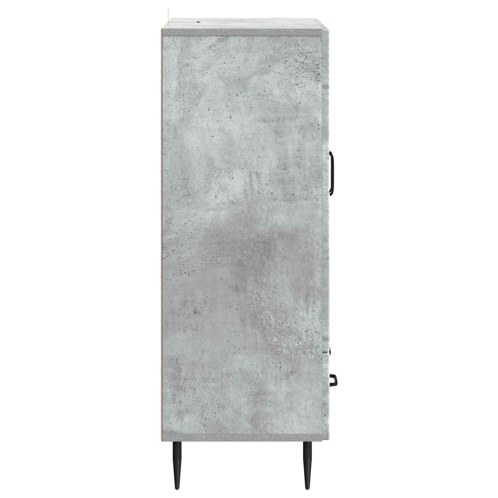 Kabalas Betono pilka 66 x 34,5 x 95 cm Apdirbta mediena