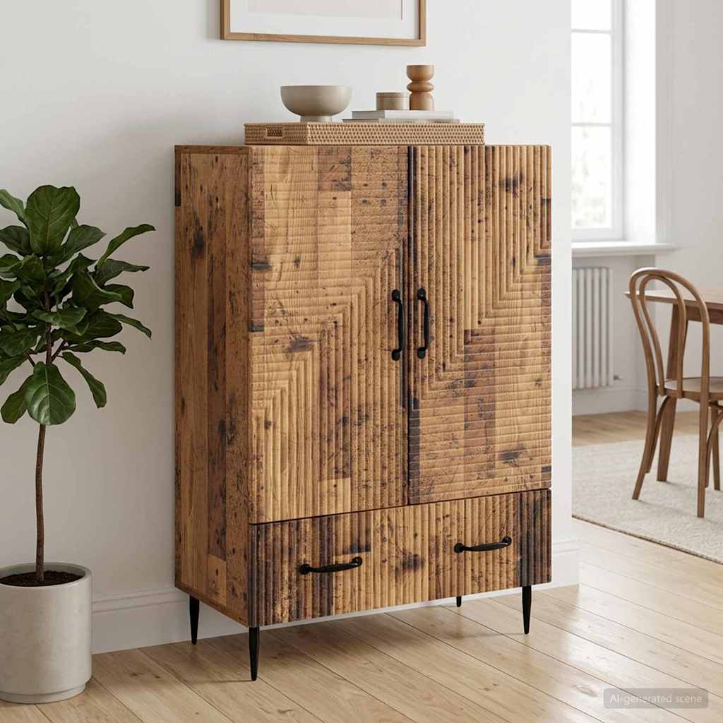Konsole Novecelta koka 66 x 34,5 x 95 cm Apstrādāta koka