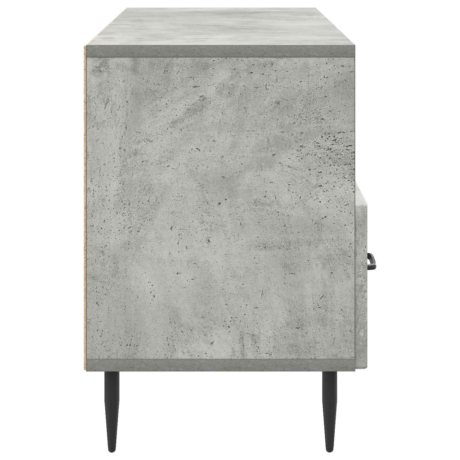 Televizoriaus spintelė Betono pilka 102 x 34,5 x 50 cm