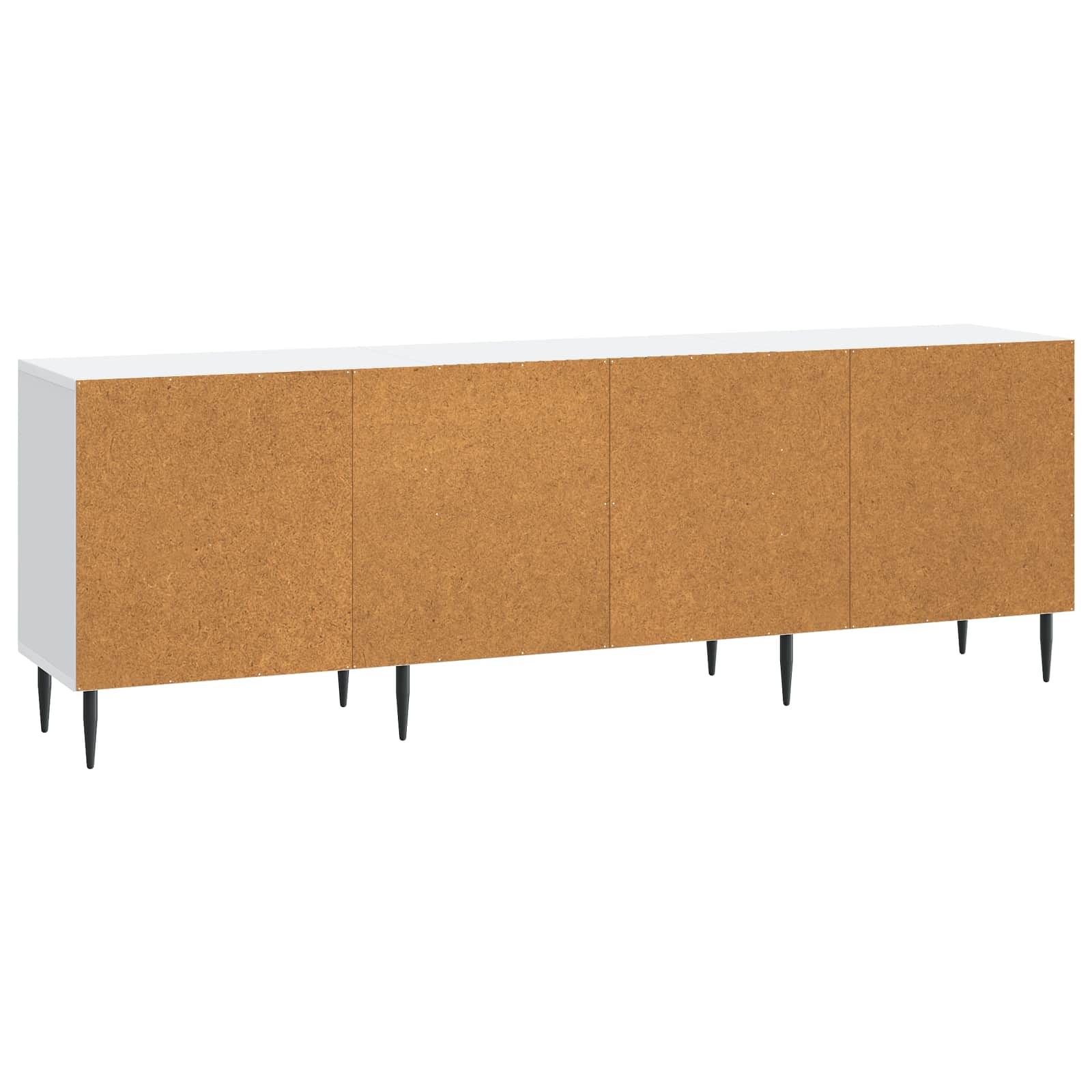 Televizoriaus spintelė Balta 150 x 31 x 50 cm Apdirbta mediena