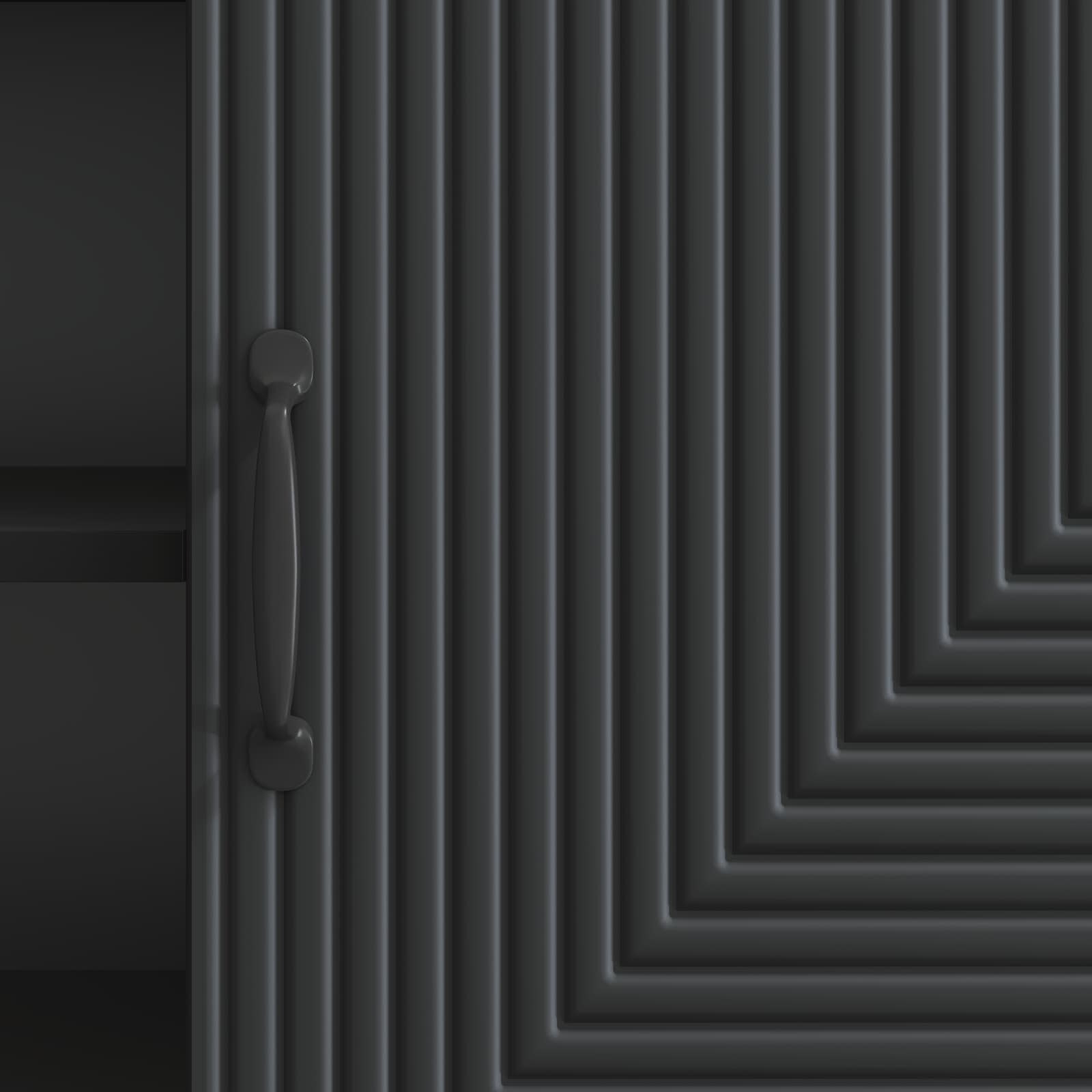 Televizoriaus spintelė Juoda 150 x 31 x 50 cm Apdirbta mediena