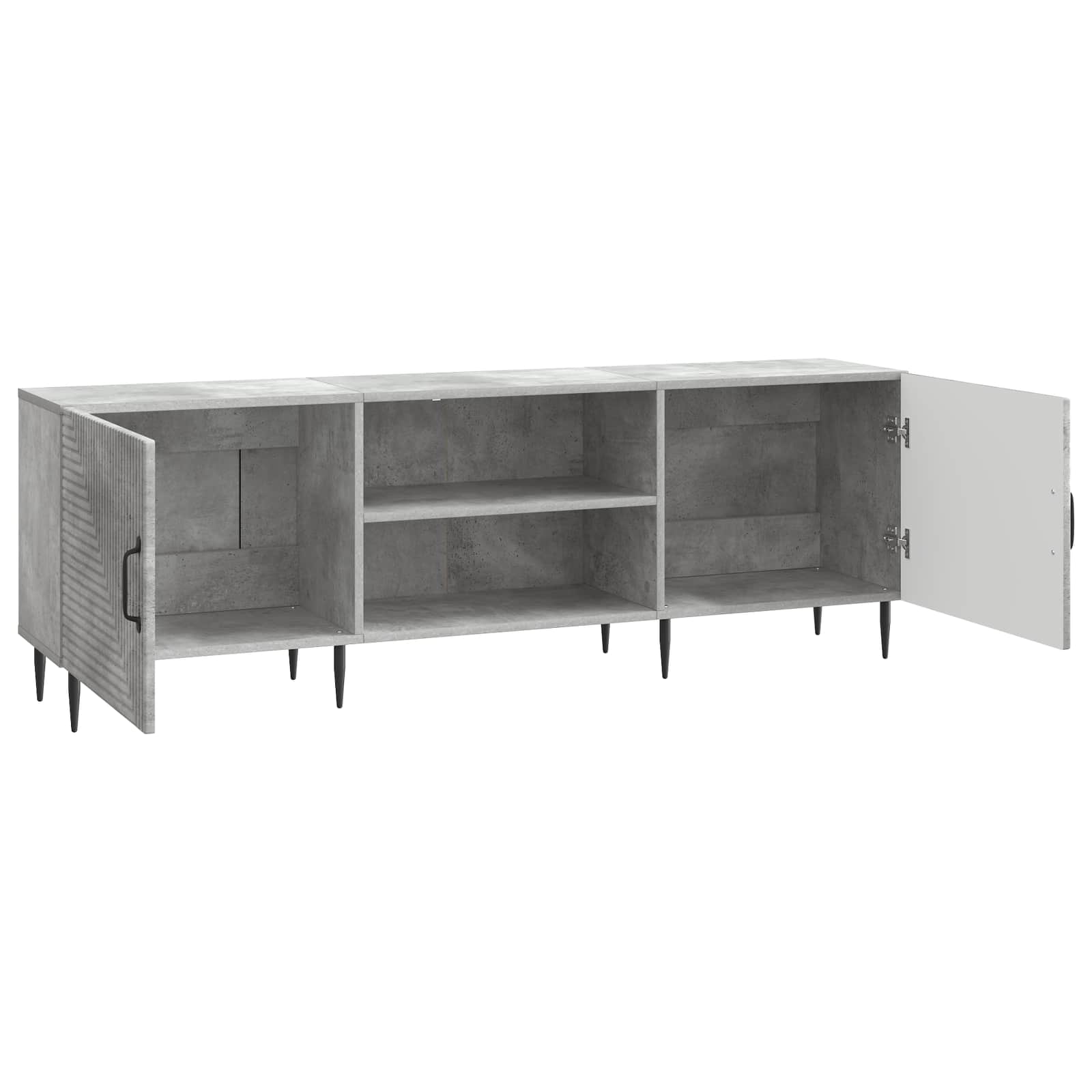 Televizoriaus spintelė Betono pilka 150 x 31 x 50 cm