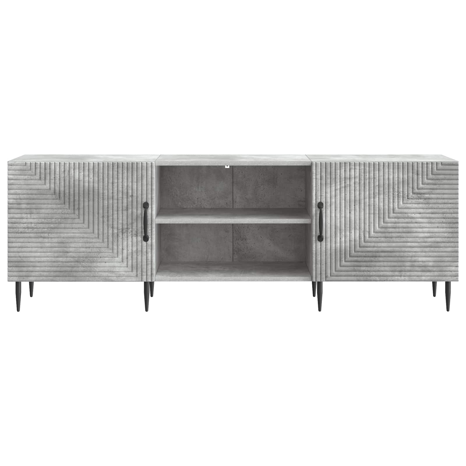 Televizoriaus spintelė Betono pilka 150 x 31 x 50 cm