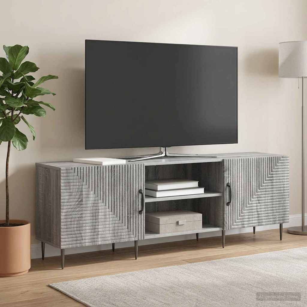 TV skapītis Pelēks sonoma ozols 150 x 31 x 50 cm