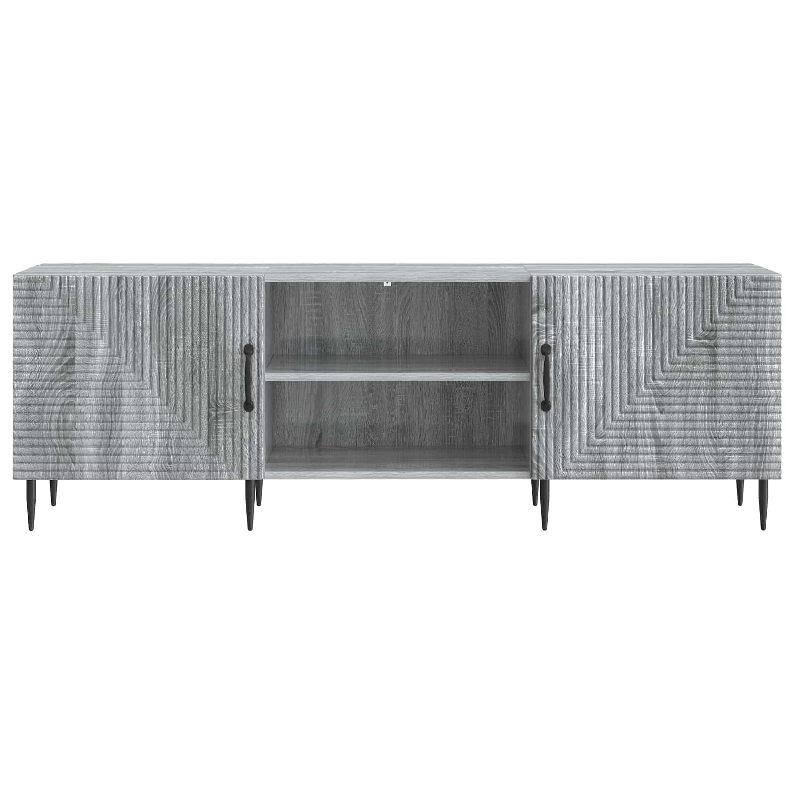 TV skapītis Pelēks sonoma ozols 150 x 31 x 50 cm