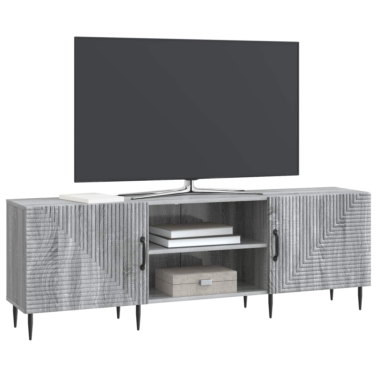 TV skapītis Pelēks sonoma ozols 150 x 31 x 50 cm
