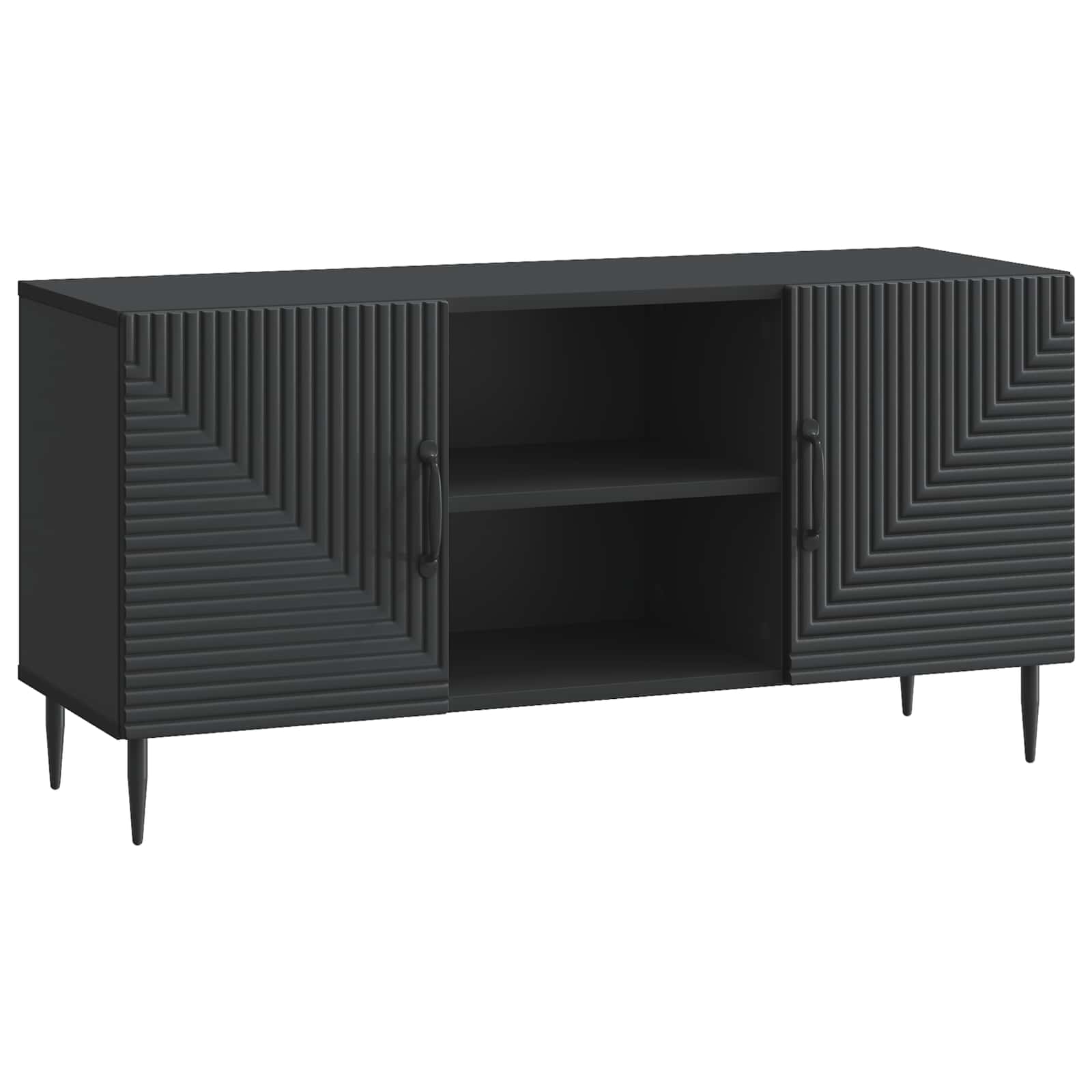 Televizoriaus spintelė Juoda 102 x 34,5 x 50 cm