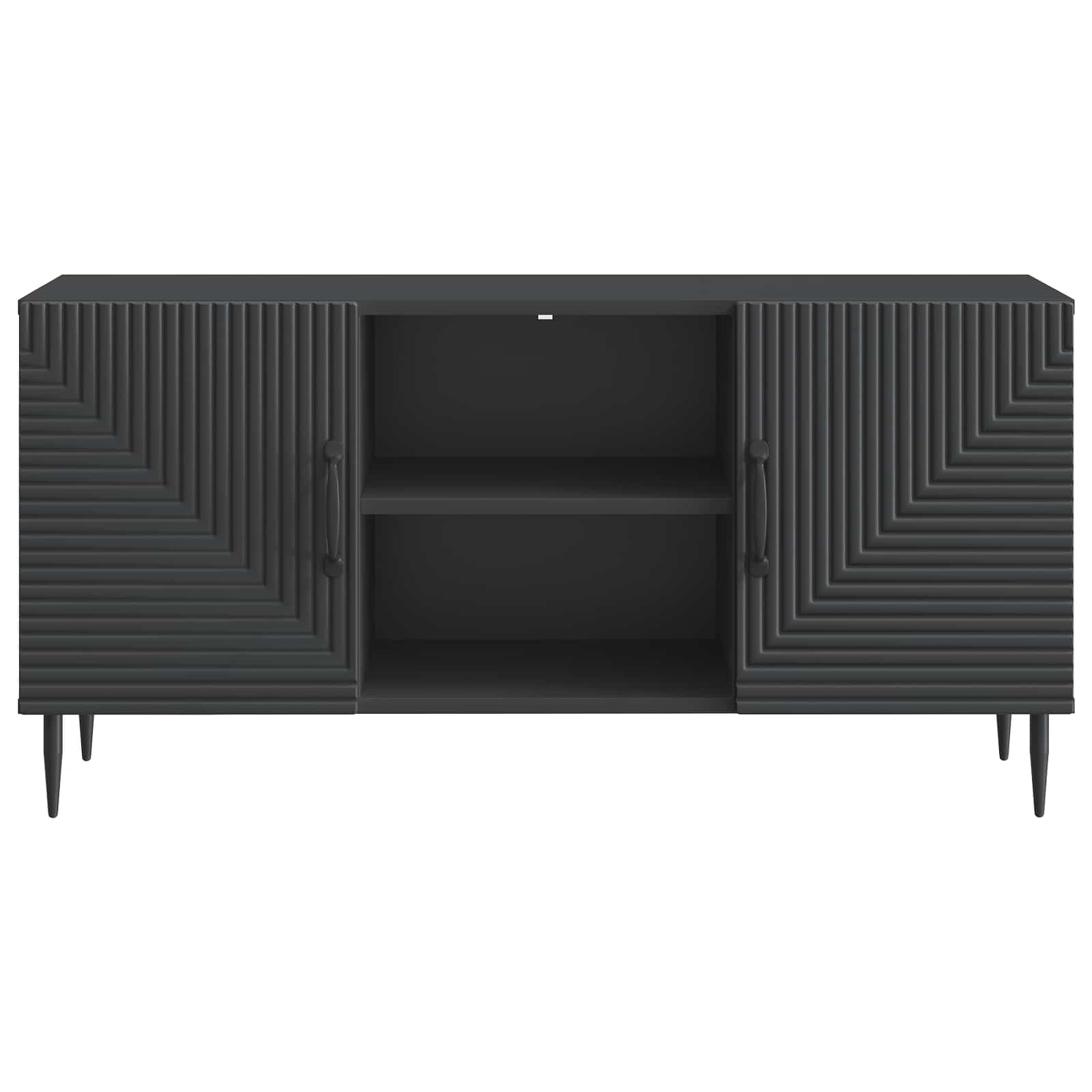 Televizoriaus spintelė Juoda 102 x 34,5 x 50 cm