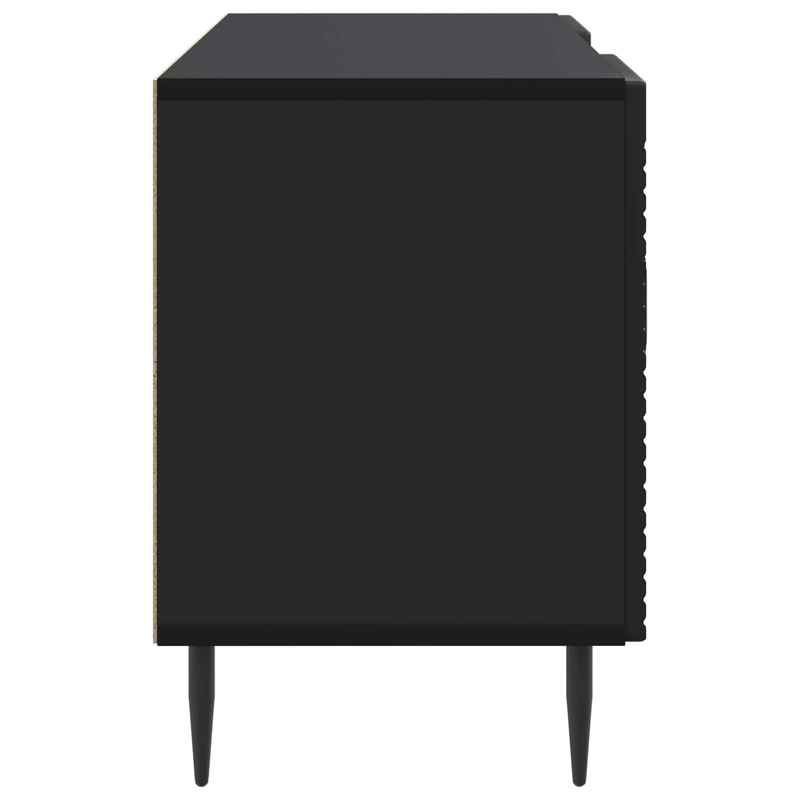 Televizoriaus spintelė Juoda 102 x 34,5 x 50 cm