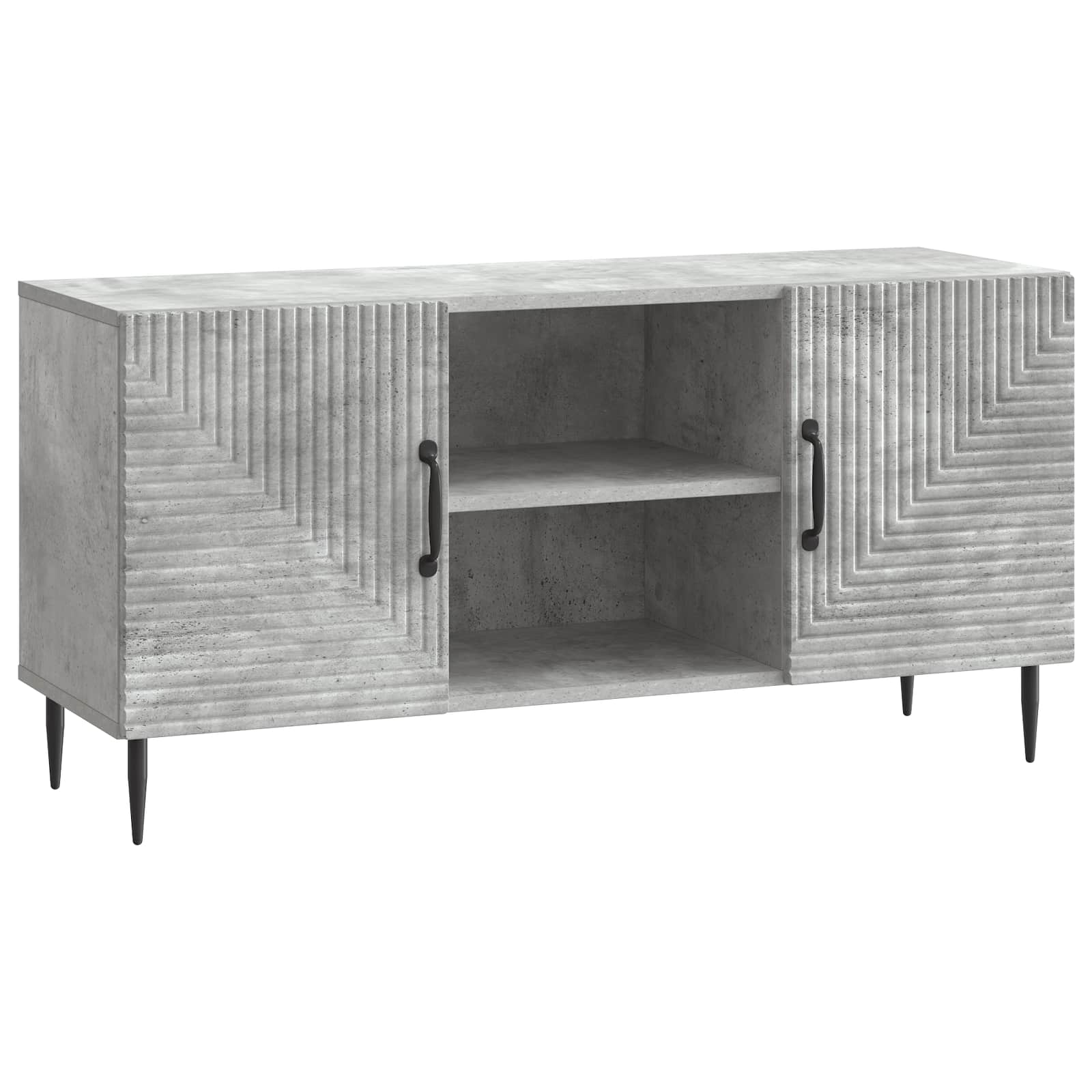 Televizoriaus spintelė Betono pilka 102 x 34,5 x 50 cm