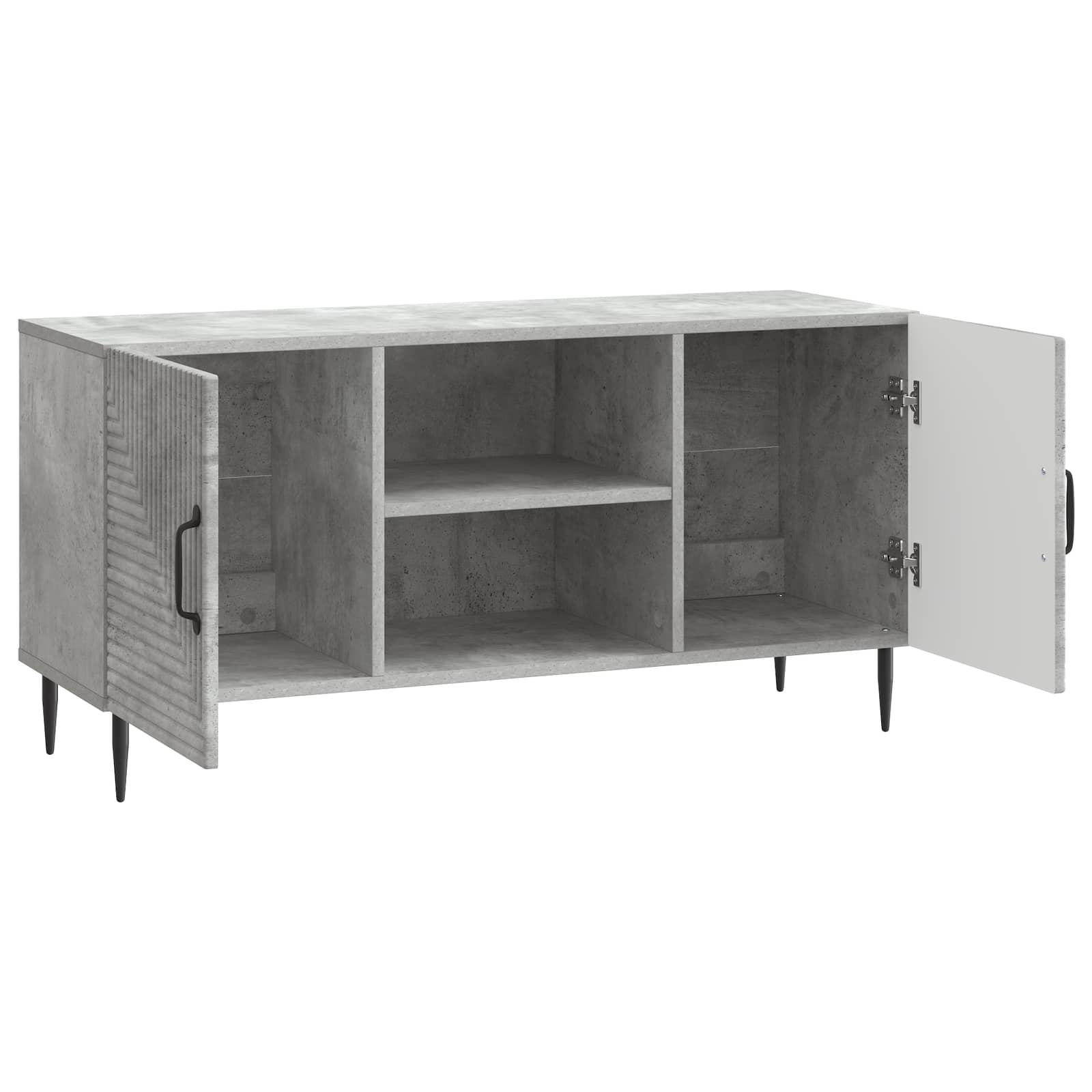 Televizoriaus spintelė Betono pilka 102 x 34,5 x 50 cm