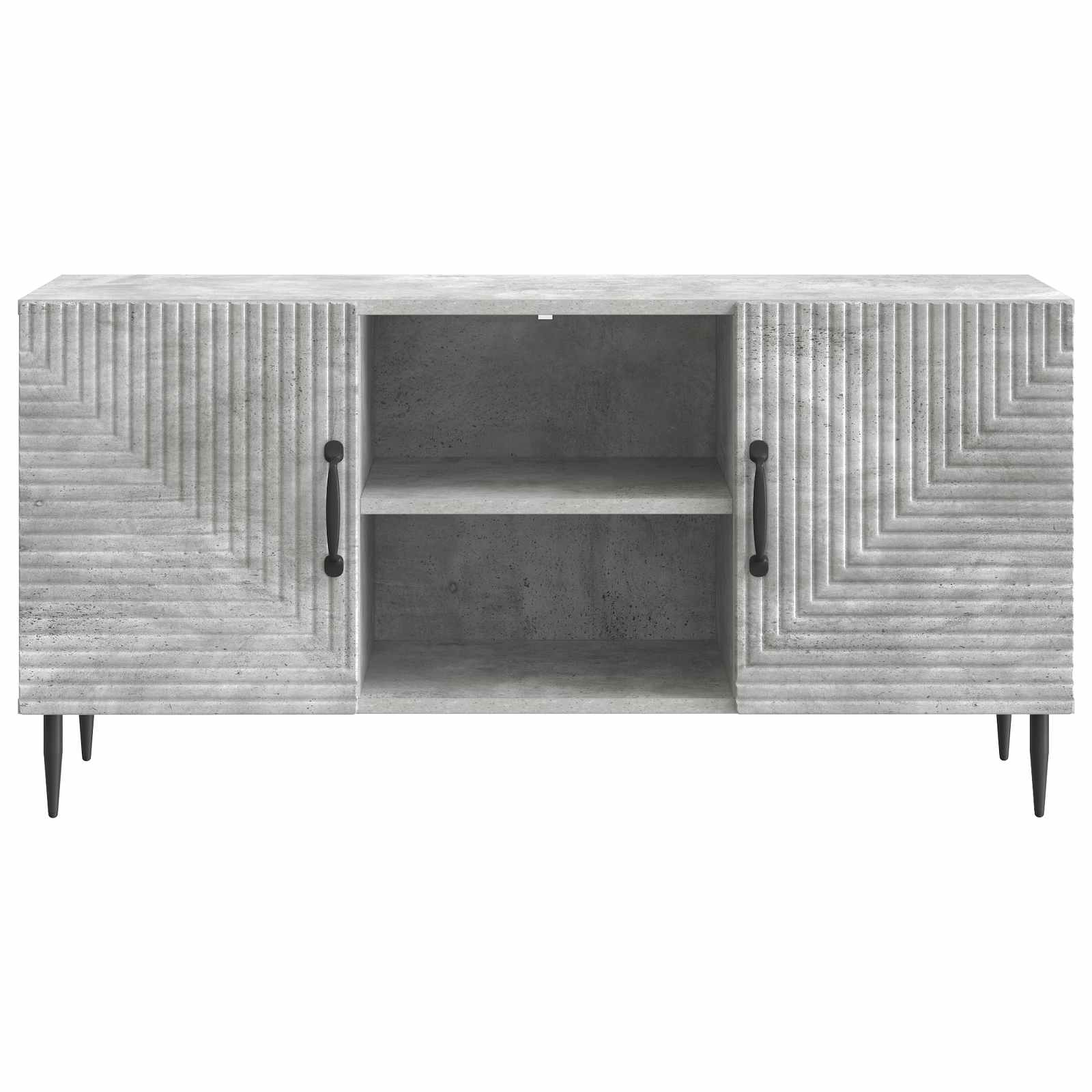 Televizoriaus spintelė Betono pilka 102 x 34,5 x 50 cm